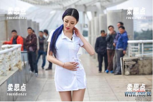 爱丝的套图：你以为只是美图？我可是有双丝的加成！-柔思点