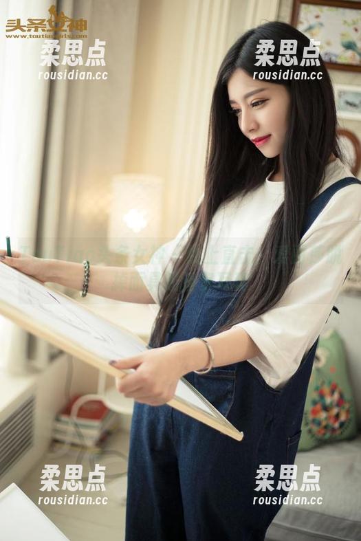 TouTiao头条女神 - 线上直击：爱丽莎脱掉面具的浴室写真-柔思点