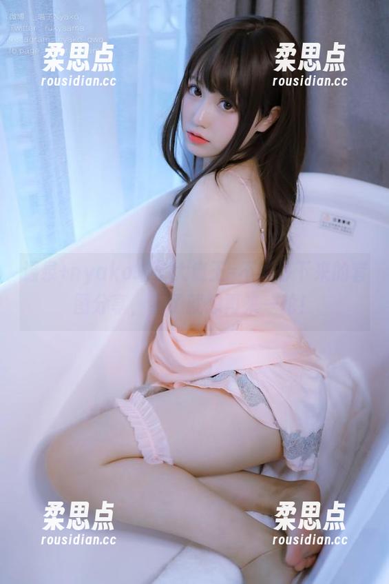 温泉+nyako喵子大魔王=不能停下来的套图分享，看了就想再来一轮！-柔思点