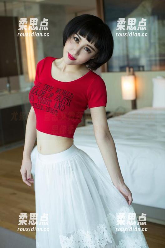 尤果网 - 直击艾霓莎私房，制服这点小心思你看得出来吗？-柔思点