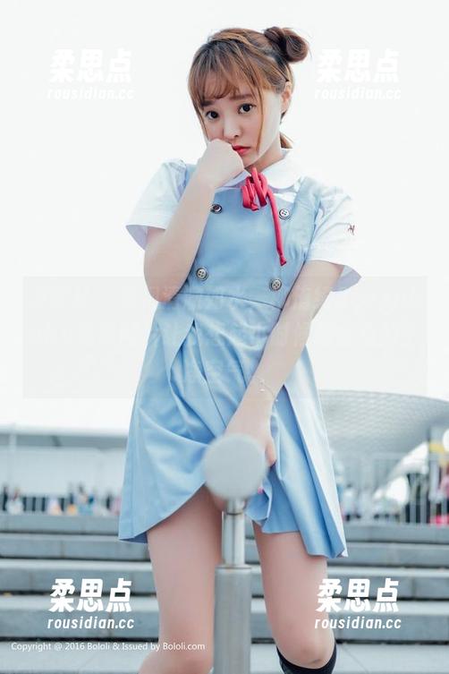 波萝社 - 透视清澈如水，柳侑绮Sevenbaby这组图片让我想起小时候捞金鱼的干净空气。-柔思点