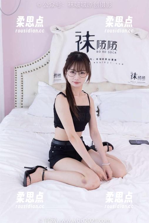 袜啵啵 - 紧急更新！稚予的白丝作品集，油亮到要带太阳镜来哦！-柔思点